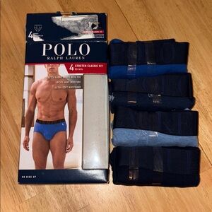 NWT Polo Ralph Lauren Men's Stretch Classic Fit Briefs XL